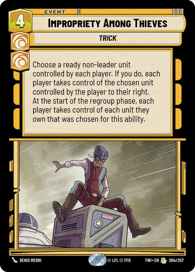 Impropriety Among Thieves (204/257) (204/257) [Twilight of the Republic]