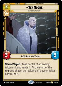 Sly Moore - Secretive Advisor - Twilight of the Republic - 211/257