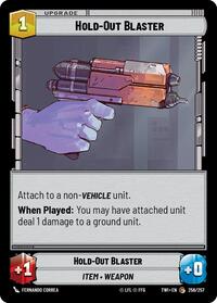 Hold-Out Blaster - Twilight of the Republic - 256/257
