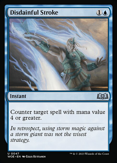 Disdainful Stroke - Wilds of Eldraine - 47