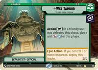 Wat Tambor - Techno Union Foreman (Hyperspace) - Twilight of the Republic - 281