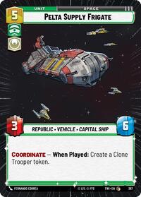 Pelta Supply Frigate (Hyperspace) - Twilight of the Republic - 367