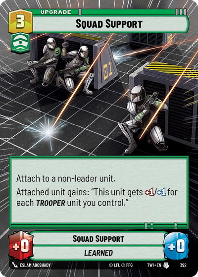 Squad Support (392) (Hyperspace) (392) [Twilight of the Republic]