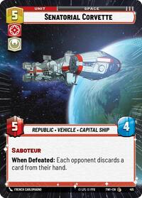 Senatorial Corvette (Hyperspace) - Twilight of the Republic - 415