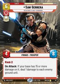 Saw Gerrera - Resistance is Not Terrorism (Hyperspace) - Twilight of the Republic - 417