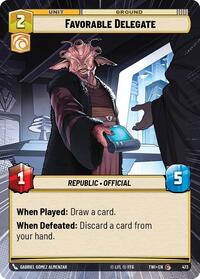 Favorable Delegate (Hyperspace) - Twilight of the Republic - 473