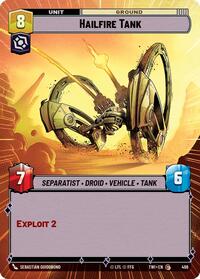 Hailfire Tank (Hyperspace) - Twilight of the Republic - 496