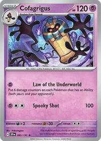 Cofagrigus - SV08: Surging Sparks - 083/191