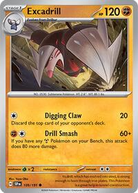 Excadrill - SV08: Surging Sparks - 109/191