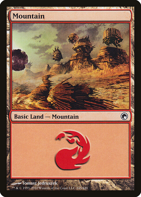 Mountain - Scars of Mirrodin - 245