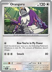 Oranguru - SV08: Surging Sparks - 156/191