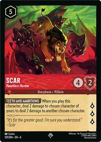 Scar - Heartless Hunter - Azurite Sea - 127/204