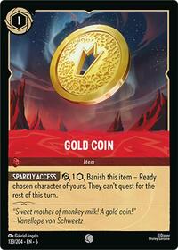 Gold Coin - Azurite Sea - 133/204