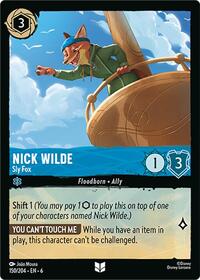 Nick Wilde - Sly Fox - Azurite Sea - 150/204