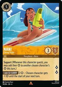 Nani - Caring Sister - Azurite Sea - 19/204