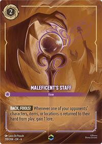 Maleficent's Staff (Enchanted) - Azurite Sea - 210/204
