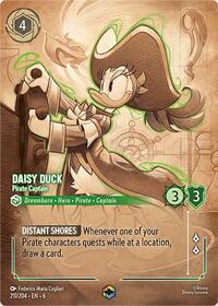 Daisy Duck - Pirate Captain (Enchanted) - Azurite Sea - 211/204