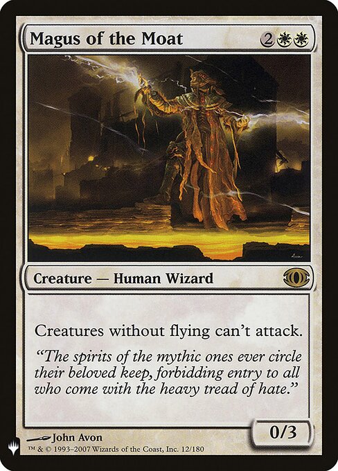 Magus of the Moat - The List - FUT-12