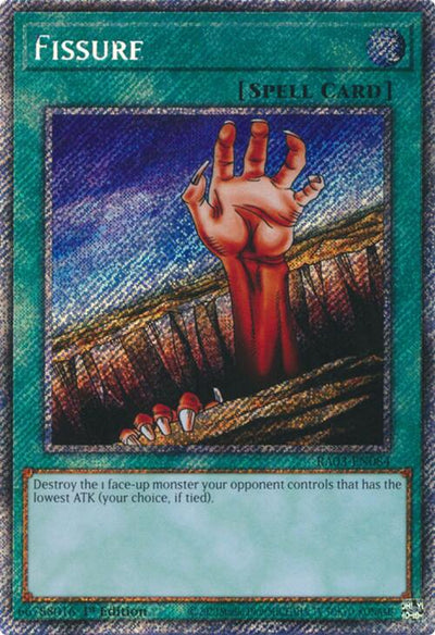 Fissure (Platinum Secret Rare) [RA03-EN084] Platinum Secret Rare