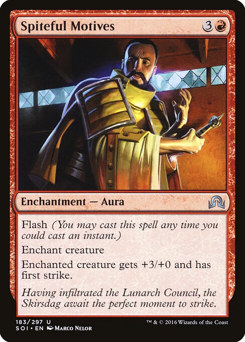 Spiteful Motives - Shadows over Innistrad - 183