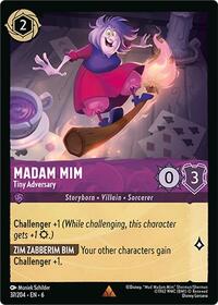 Madam Mim - Tiny Adversary - Azurite Sea - 37/204