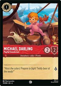 Michael Darling - Playful Swordsman - Azurite Sea - 111/204