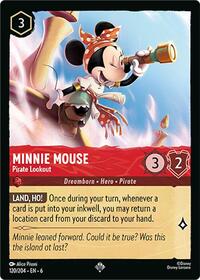Minnie Mouse - Pirate Lookout - Azurite Sea - 120/204