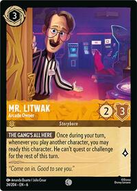 Mr. Litwak - Arcade Owner - Azurite Sea - 24/204