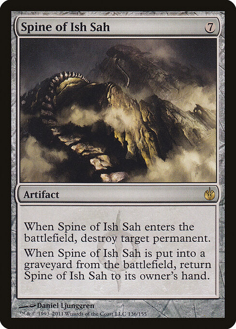 Spine of Ish Sah - Mirrodin Besieged - 136