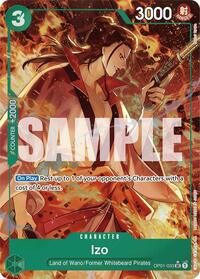 Izo (OP01-033) (Alternate Art) - Premium Booster -The Best- - OP01-033