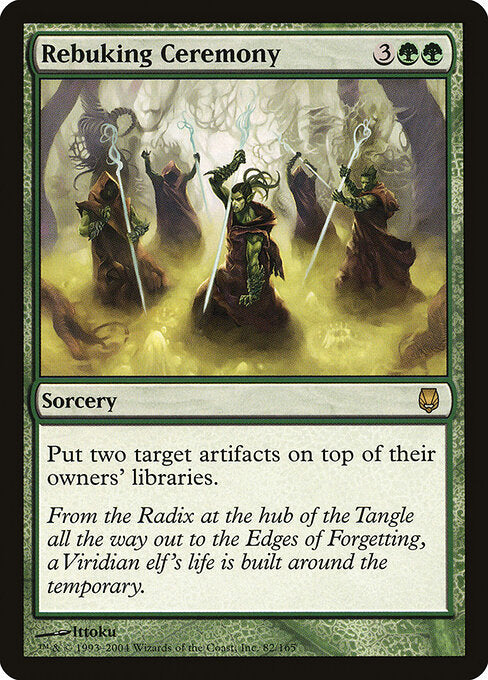 Rebuking Ceremony - Darksteel - 82