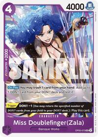 Miss Doublefinger(Zala) (Reprint) - Premium Booster -The Best- - OP05-073