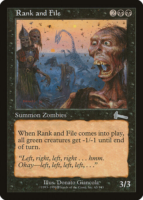 Rank and File - Urza's Legacy - 65