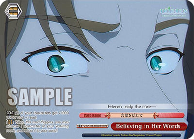 Believing in Her Words [Frieren: Beyond Journey's End]