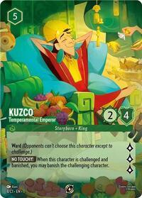 Kuzco - Temperamental Emperor - Disney Lorcana Promo Cards - 8