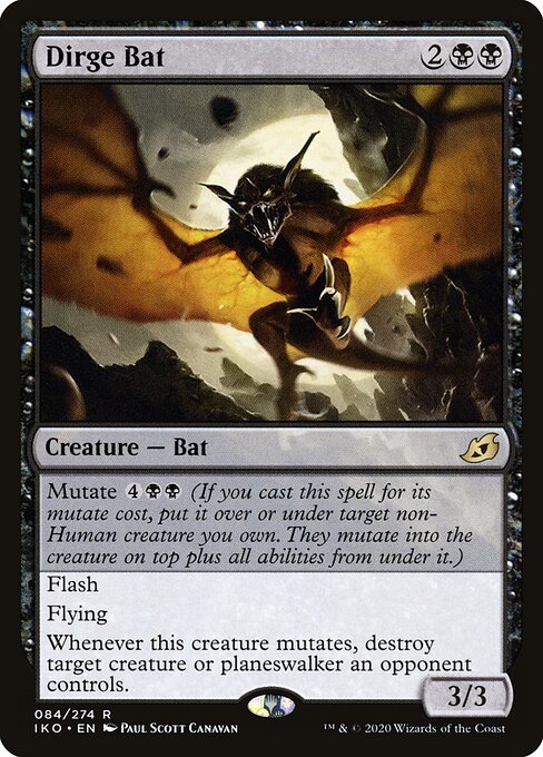 Dirge Bat - Ikoria: Lair of Behemoths - 84