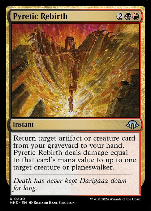Pyretic Rebirth - Modern Horizons 3 - 200