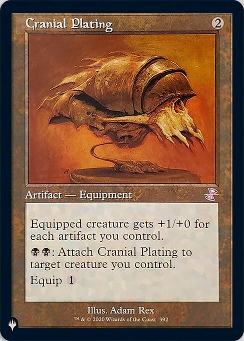 Cranial Plating - The List - TSR-392