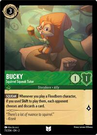 Bucky - Squirrel Squeak Tutor (Errata Version) - Rise of the Floodborn - 73/204