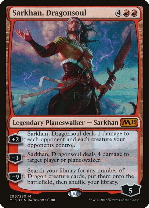 Sarkhan, Dragonsoul - Core Set 2019 - 296