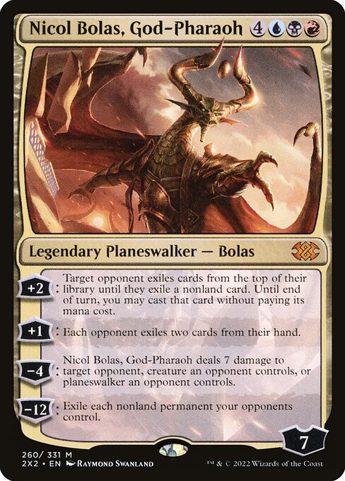Nicol Bolas, God-Pharaoh - Double Masters 2022 - 260