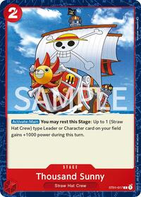 Thousand Sunny - Revision Pack Cards - ST01-017