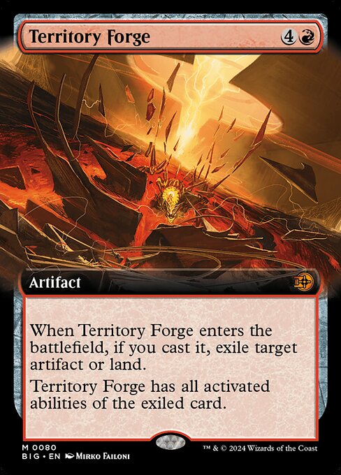 Territory Forge - The Big Score - 80