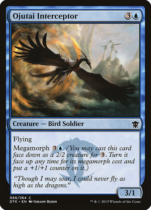 Ojutai Interceptor - Dragons of Tarkir - 66