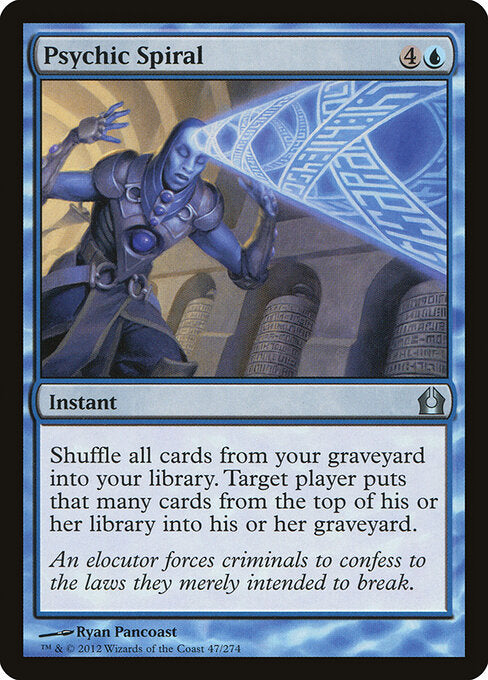 Psychic Spiral - Return to Ravnica - 47