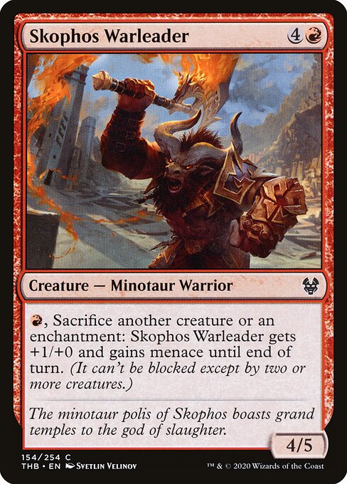 Skophos Warleader - Theros Beyond Death - 154