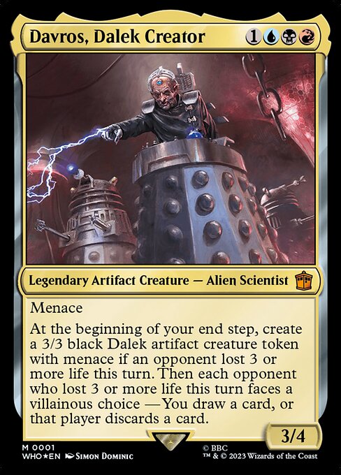 Davros, Dalek Creator - Doctor Who - 1