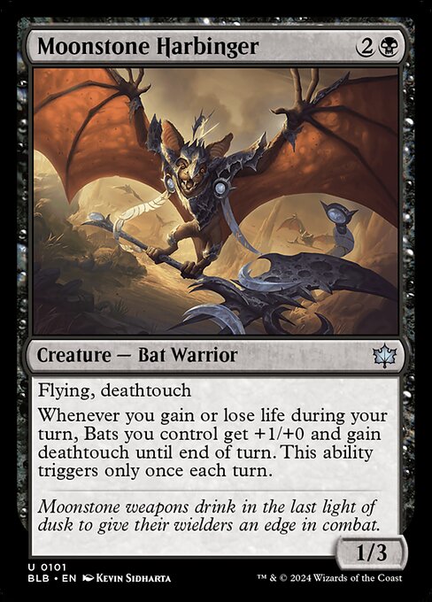 Moonstone Harbinger - Bloomburrow - 101