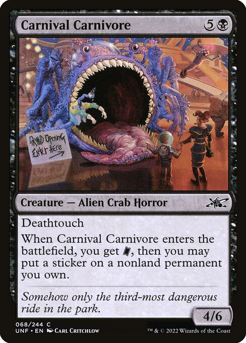 Carnival Carnivore - Unfinity - 68