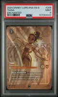 2024 DISNEY LORCANA EN 6-AZURITE SEA #206 TIANA ENCHANTED MT 9